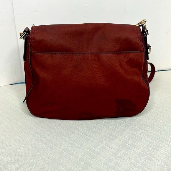 Marc Jacobs Trooper Small Nomad Burgundy Nylon Cross Body Bag - Picture 3 of 12